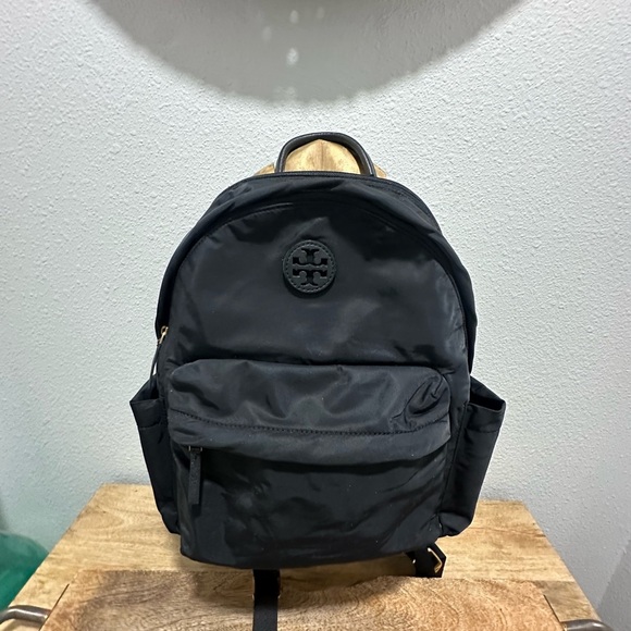 Tory Burch Ella Nylon Backpack EUC - Picture 1 of 9